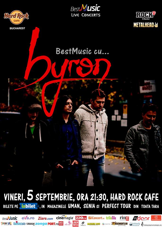 Concert byron la Hard Rock Cafe!